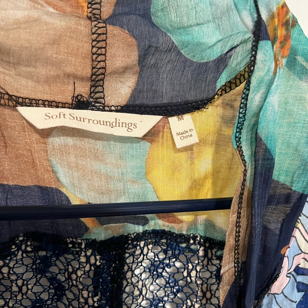 Soft Surroundings Patchwork Vest - Picture 3 of 5